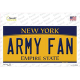 Army Fan NY Novelty Sticker Decal