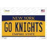 Go Black Knights NY Novelty Sticker Decal