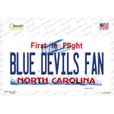 Blue Devils Fan NC Novelty Sticker Decal