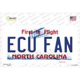 East Carolina Univ Fan NC Novelty Sticker Decal