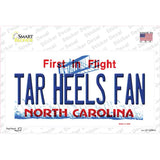 Tar Heels Fan NC Novelty Sticker Decal