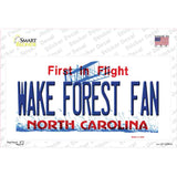 Wake Forest Fan NC Novelty Sticker Decal