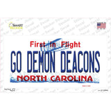 Go Demon Deacons NC Novelty Sticker Decal
