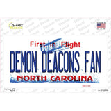 Demon Deacons Fan NC Novelty Sticker Decal