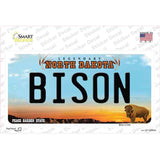 Bison ND Novelty Sticker Decal