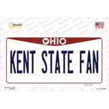 Kent State Fan OH Novelty Sticker Decal