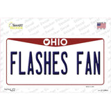 Flashes Fan OH Novelty Sticker Decal