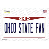 Ohio State Fan OH Novelty Sticker Decal