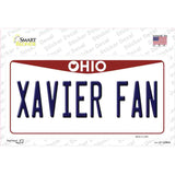 Xavier Fan OH Novelty Sticker Decal