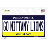 Go Nittany Lions PA Novelty Sticker Decal