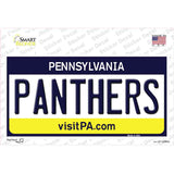 Panthers PA Novelty Sticker Decal