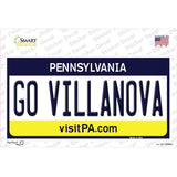 Go Villanova PA Novelty Sticker Decal