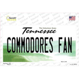 Commodores Fan TN Novelty Sticker Decal