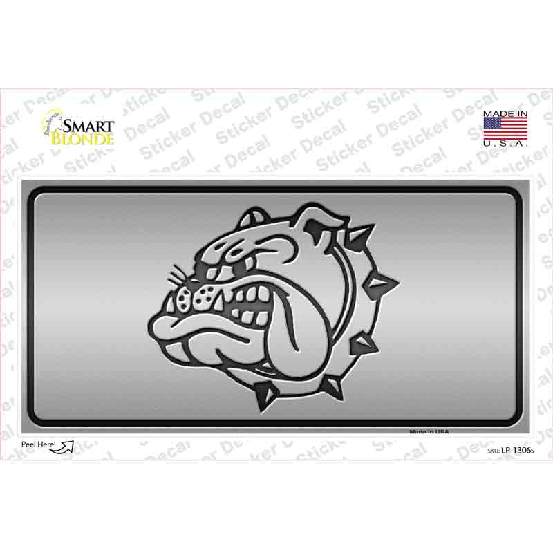 Bulldog Novelty Sticker Decal