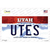 Utes UT Novelty Sticker Decal