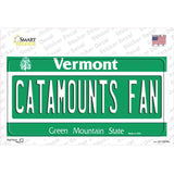 Catamounts Fan VT Novelty Sticker Decal