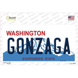 Gonzaga WA Novelty Sticker Decal