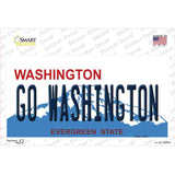 Go Washington WA Novelty Sticker Decal