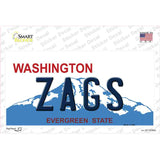 Zags Novelty Sticker Decal