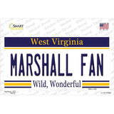 Marshall Fan Novelty Sticker Decal