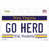 Go Herd Novelty Sticker Decal