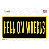 Hell On Wheels Novelty Sticker Decal