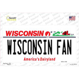 Wisconsin Fan Novelty Sticker Decal