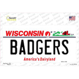Badgers Novelty Sticker Decal