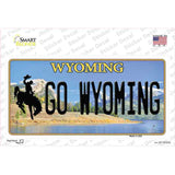 Go Wyoming Novelty Sticker Decal
