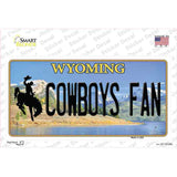 Cowboys Fan Wyoming Novelty Sticker Decal