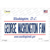 George Washington Fan Novelty Sticker Decal