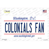 Colonials Fan Novelty Sticker Decal