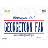 Georgetown Fan Novelty Sticker Decal
