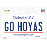 Go Hoyas Novelty Sticker Decal
