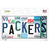 Packers Strip Art Novelty Sticker Decal