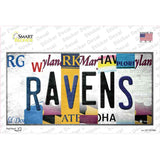 Ravens Strip Art Novelty Sticker Decal