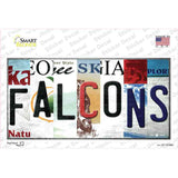Falcons Strip Art Novelty Sticker Decal