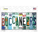 Buccaneers Strip Art Novelty Sticker Decal