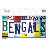 Bengals Strip Art Novelty Sticker Decal
