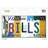 Bills Strip Art Novelty Sticker Decal