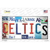 Celtics Strip Art Novelty Sticker Decal