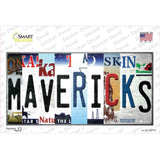 Mavericks Strip Art Novelty Sticker Decal