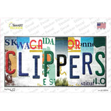 Clippers Strip Art Novelty Sticker Decal