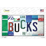 Bucks Strip Art Novelty Sticker Decal