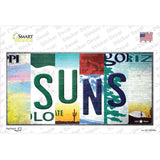 Suns Strip Art Novelty Sticker Decal
