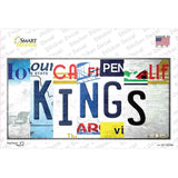Kings Strip Art Novelty Sticker Decal