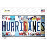 Hurricanes Strip Art Novelty Sticker Decal