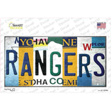 Rangers New York Strip Art Novelty Sticker Decal