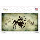 Sagittarius Zodiac Novelty Sticker Decal