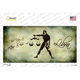 Libra Zodiac Novelty Sticker Decal